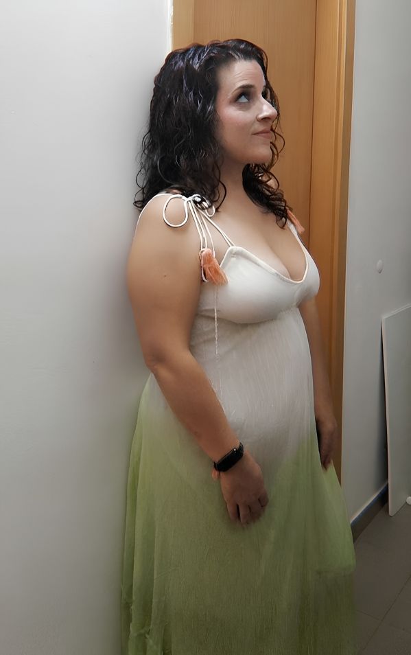 Vestido Largo Degradado Boho